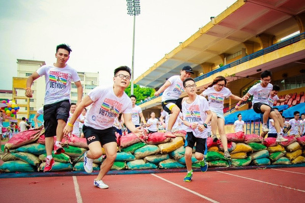 Giải chạy “Conecting Việt Youth - Kết nối tuổi trẻ Việt” gây quỹ từ thiện tổ chức tại Hà Nội