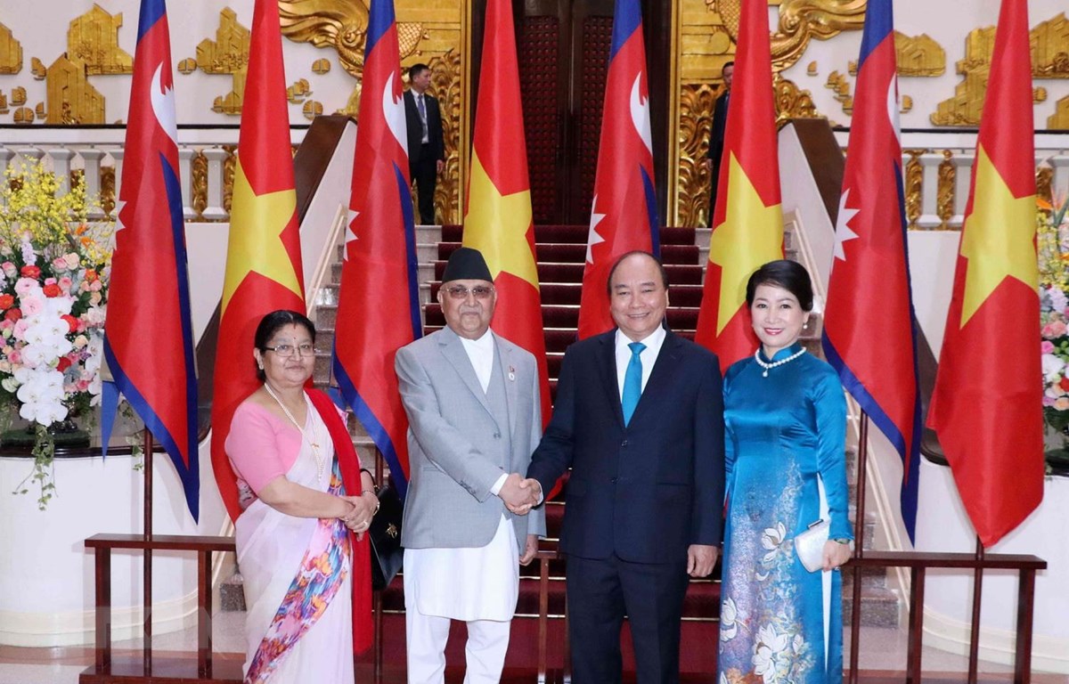 Thủ tướng Nguyễn Xuân Phúc hội đàm với Thủ tướng Nepal