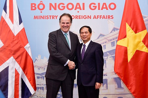 Quốc vụ khanh Bộ Ngoại giao Anh ca ngợi tiềm năng phát triển của Việt Nam