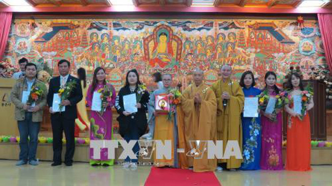 Đại lễ cầu an và công nhận Hội Phật tử Việt Nam tại Hàn Quốc