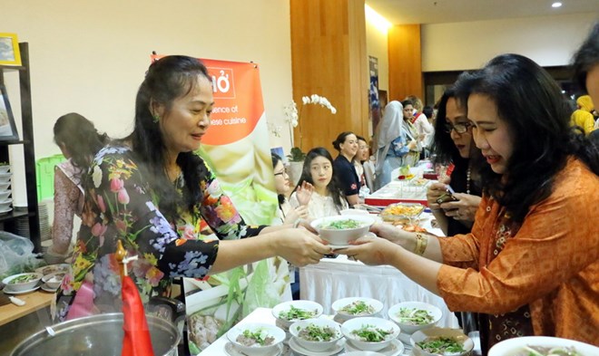 Phở Việt Nam thu hút sự chú ý tại Lễ hội ẩm thực ASEAN và đối tác