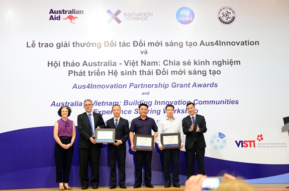 3 dự án đổi mới sáng tạo của Việt Nam nhận giải thưởng trị giá hơn 1,6 triệu đô la Australia