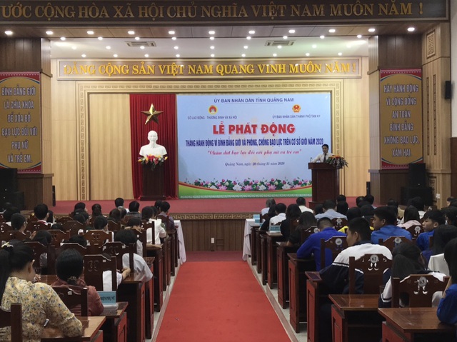 Quảng Nam phát động Tháng hành động vì bình đẳng giới và phòng chống bạo lực