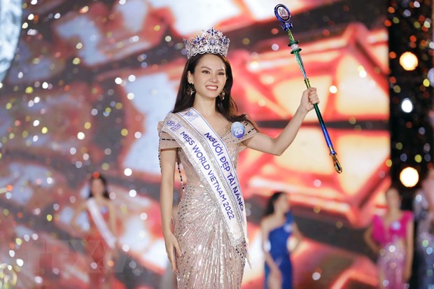 Huỳnh Nguyễn Mai Phương đăng quang Hoa hậu Thế giới Việt Nam 2022