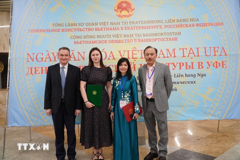 Tưng bừng Ngày văn hóa Việt Nam tại thủ phủ Upha của Nga
