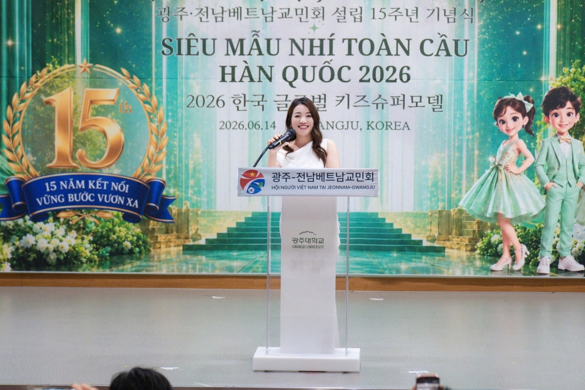 Kỷ niệm 15 năm thành lập Hội người Việt Nam tại Jeonnam–Gwangju (Hàn Quốc)