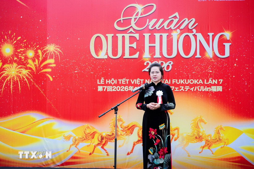 Xuân Bính Ngọ 2026: Mang hồn Tết Việt đến vùng Kyushu của Nhật Bản