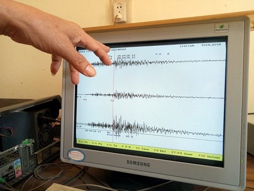 Xảy ra động đất mạnh 3,9 độ Richter tại tỉnh Điện Biên