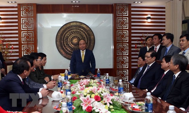 Thủ tướng Nguyễn Xuân Phúc xông đất, chúc Tết tại Đà Nẵng