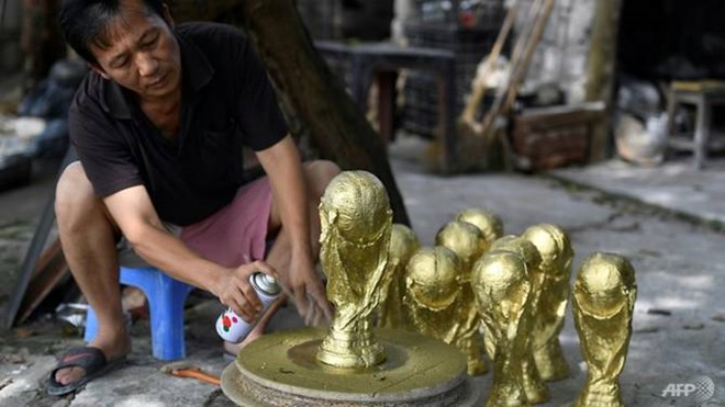 Không khí World Cup tại Việt Nam được đăng tải trên báo nước ngoài