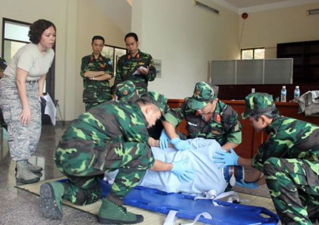 Cảnh sát Việt Nam chuẩn bị tham gia lực lượng gìn giữ hòa bình Liên Hợp Quốc