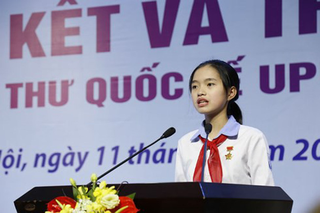 Học sinh Việt Nam giành giải Ba Cuộc thi viết thư quốc tế UPU