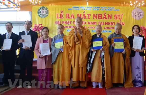 Hội Phật tử Việt Nam tại Nhật Bản ra mắt nhân sự nhiệm kỳ thứ hai