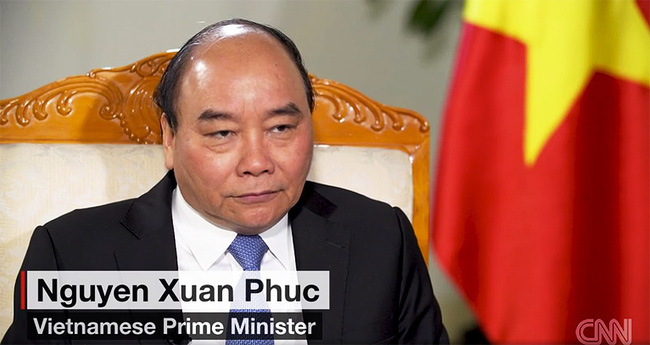Thủ tướng Nguyễn Xuân Phúc trả lời phỏng vấn độc quyền của kênh CNN