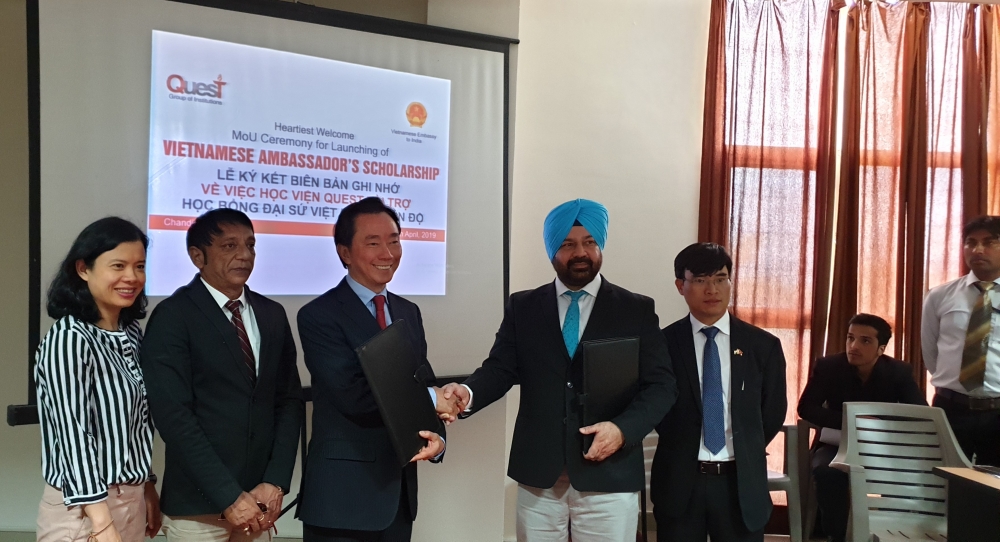 Ra mắt chương trình học bổng Đại sứ Việt Nam tại Ấn Độ
