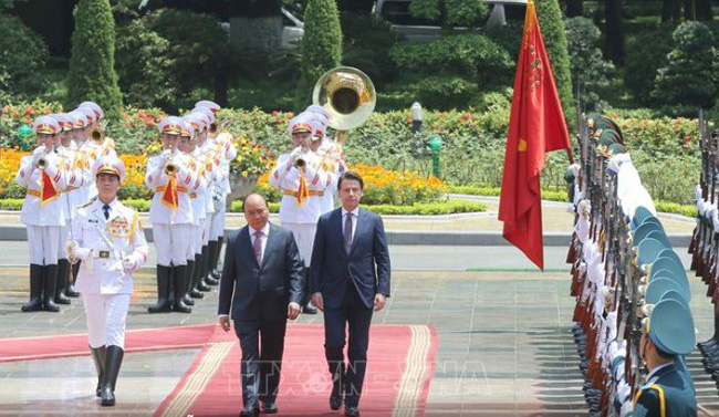 Thủ tướng Italy thăm chính thức Việt Nam