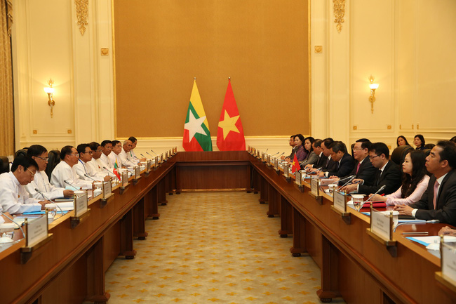 Đẩy mạnh hợp tác Việt Nam - Myanmar