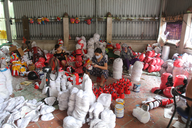  Làng nghề đồ chơi truyền thống tất bật mùa Trung thu