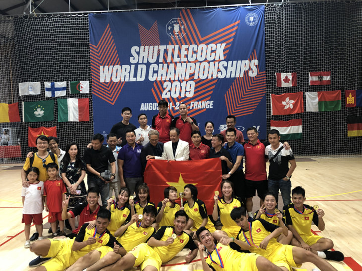 Đội tuyển Việt Nam dẫn đầu giải vô địch đá cầu thế giới lần thứ 10