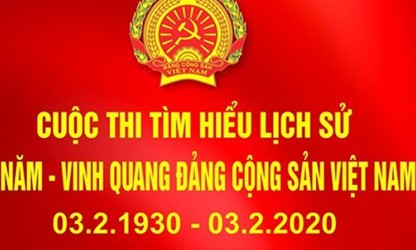 Cuộc thi trực tuyến tìm hiểu về Đảng Cộng sản Việt Nam