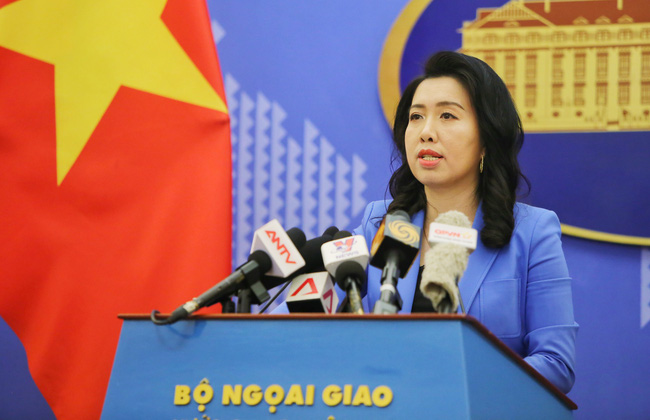 Việt Nam bác bỏ hoàn toàn phát biểu của Trung Quốc về vấn đề chủ quyền đối với quần đảo Trường Sa