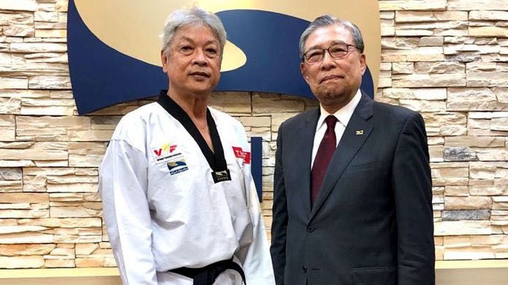 Võ sư đầu tiên của Việt Nam đạt 9 đẳng huyền đai Taekwondo thế giới