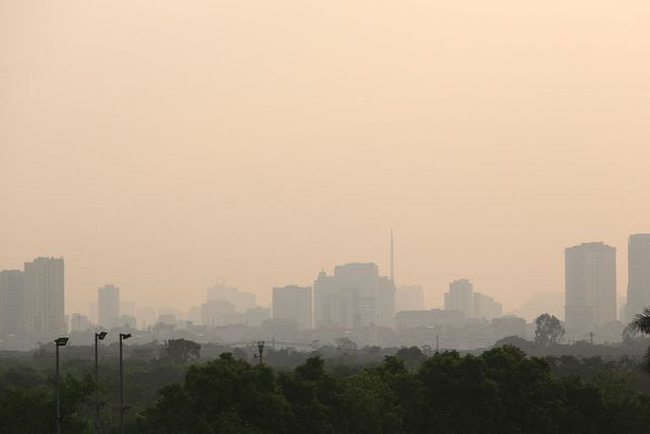 Chất lượng không khí tại Hà Nội tiếp tục ở mức nguy hại