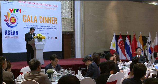 Gala dinner Gặp mặt Đại sứ ASEAN +3