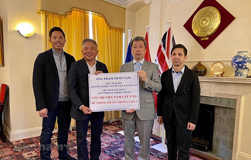 Dịch viêm đường hô hấp cấp COVID-19: Doanh nhân Việt kiều Anh ủng hộ 1 tỷ đồng giúp Việt Nam