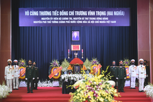 Tổ chức trọng thể Lễ viếng nguyên Phó Thủ tướng Chính phủ Trương Vĩnh Trọng