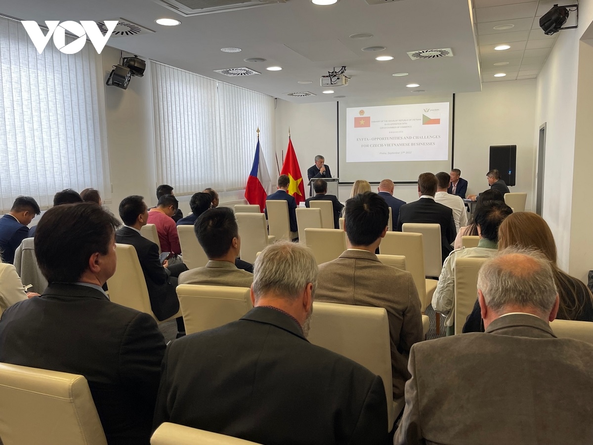 Thúc đẩy hợp tác đầu tư kinh tế thương mại Việt – Séc