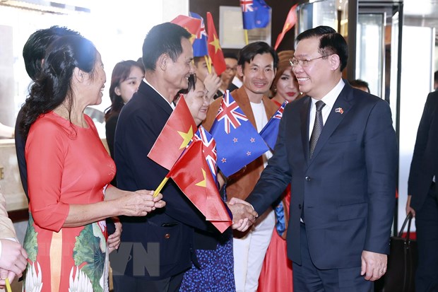 Chủ tịch Quốc hội gặp đại diện cộng đồng người Việt tại New Zealand