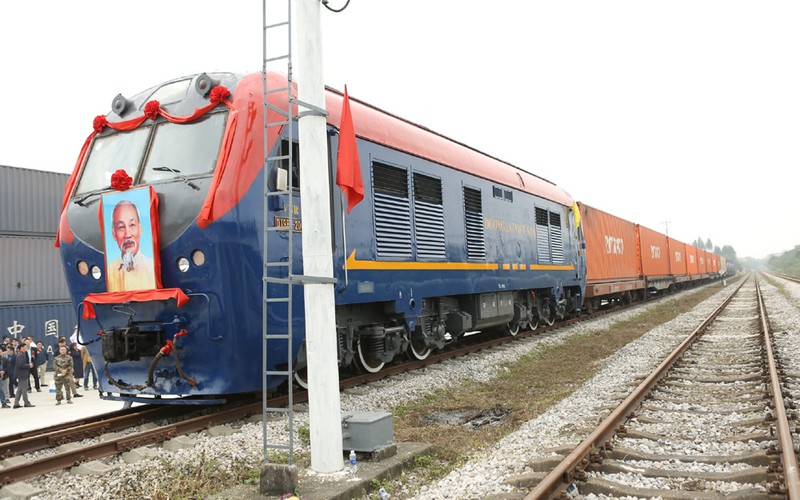 Khai trương ga đường sắt liên vận quốc tế Kép tại Bắc Giang