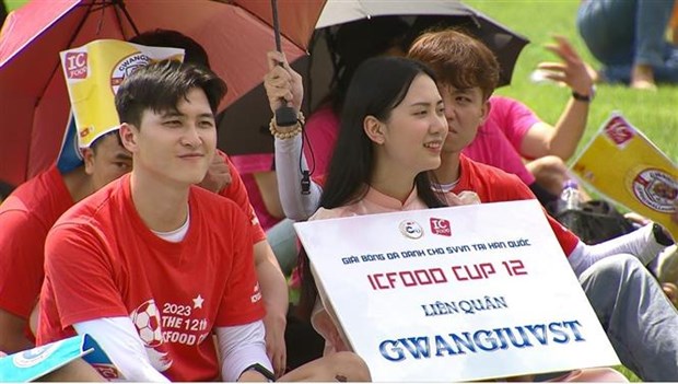 Tưng bừng giải bóng đá sinh viên Việt Nam tại Hàn Quốc năm 2023