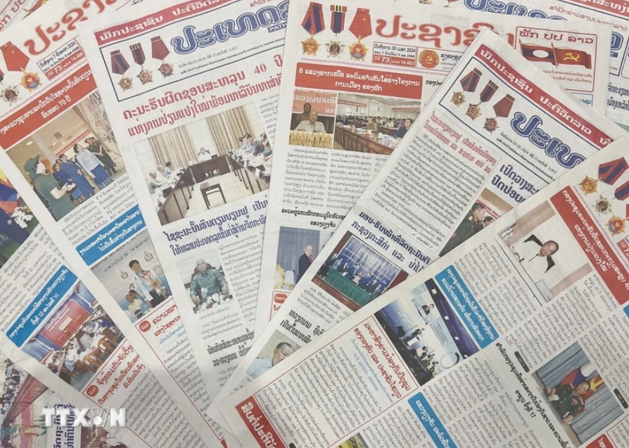 70 năm Chiến thắng Điện Biên Phủ: Truyền thông Lào tiếp tục thông tin đậm nét