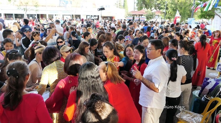 Hấp dẫn ẩm thực Việt Nam tại Lễ hội ẩm thực văn hóa đa quốc gia tại Cộng hòa Sip