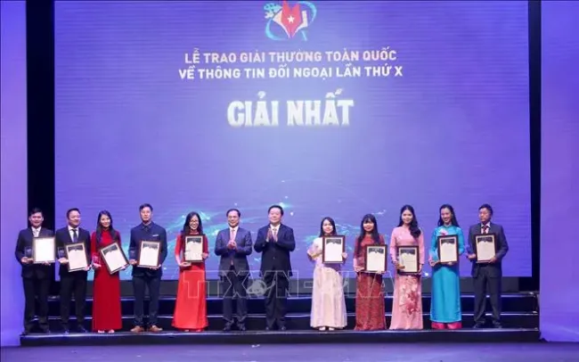 Đài THVN giành 04 Giải thưởng toàn quốc về thông tin đối ngoại lần thứ X