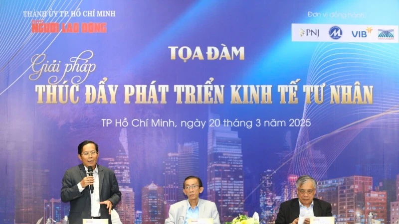 Phát triển kinh tế tư nhân tương xứng với vai trò, tiềm năng 