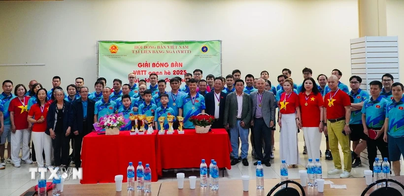 Tăng cường gắn kết kiều bào Việt Nam tại Nga qua giao lưu thể thao