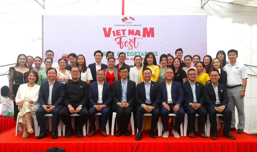 Sức hấp dẫn của trái cây Việt Nam tại Lễ hội trái cây-rau củ ở Singapore