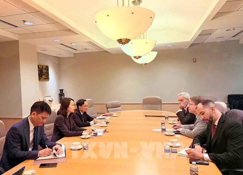 Việt Nam và Mỹ tăng cường hợp tác trong khuôn khổ Đối tác chiến lược toàn diện