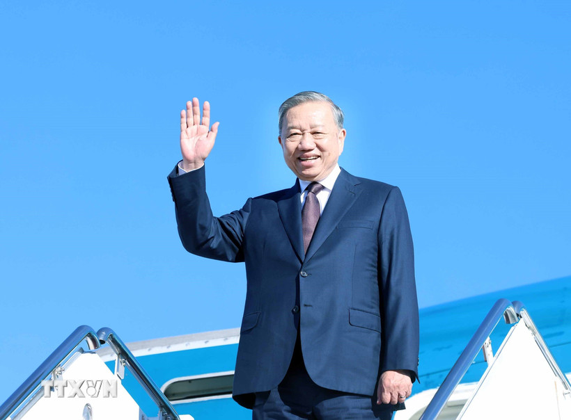 Tổng Bí thư Tô Lâm kết thúc chuyến tham dự Cuộc họp Khai mạc Hội đồng Hòa bình về Gaza tại Hoa Kỳ