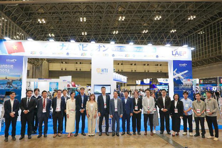 Hệ sinh thái UAV 'Make in Vietnam' ghi dấu ấn tại Japan Drone Expo 2026