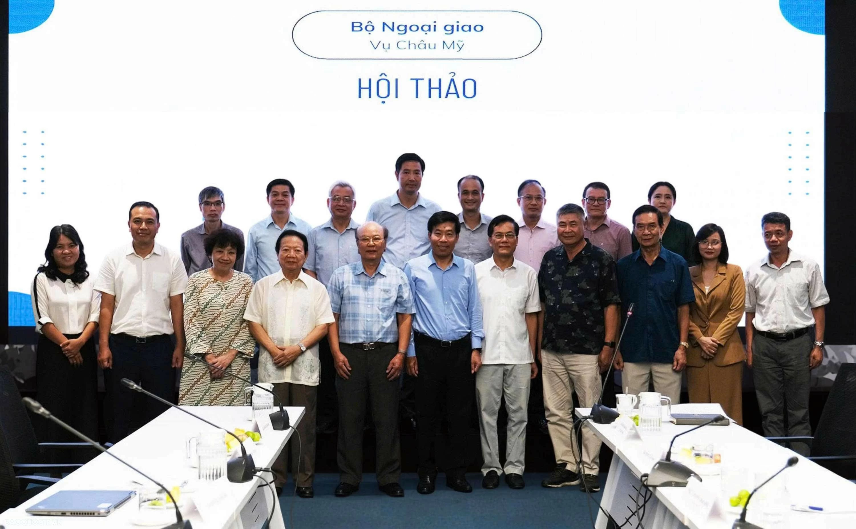 Hội thảo 'Quan hệ Việt-Mỹ: Thực trạng và triển vọng'