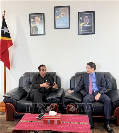Việt Nam - Timor Leste thúc đẩy hợp tác pháp luật, tư pháp và chuyển đổi số