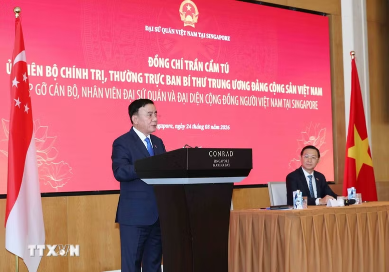 Gắn kết cộng đồng người Việt Nam tại Singapore để góp phần đưa quan hệ hai nước đi vào chiều sâu