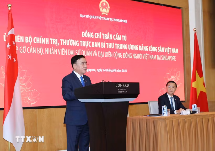 Gắn kết cộng đồng người Việt Nam tại Singapore để góp phần đưa quan hệ hai nước đi vào chiều sâu