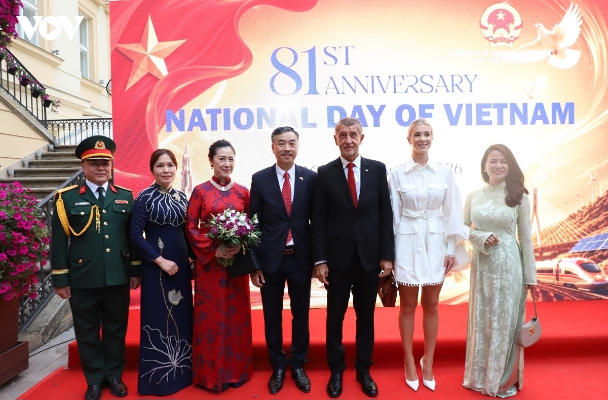 Thủ tướng Séc tham dự lễ kỷ niệm Quốc khánh Việt Nam tại Cộng hòa Séc