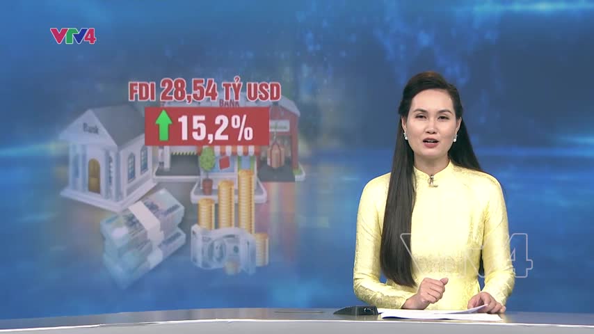 Vốn FDI thực hiện cao nhất cùng kỳ 5 năm qua