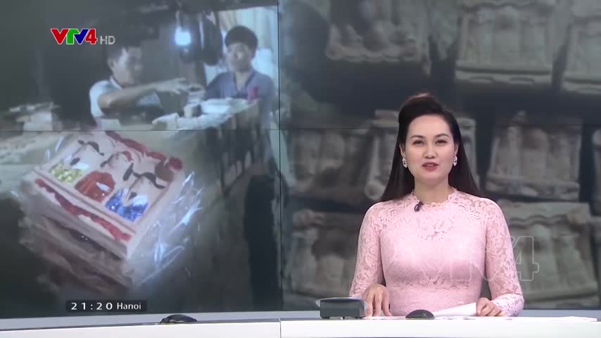 Làng sản xuất tượng ông Táo ở Huế